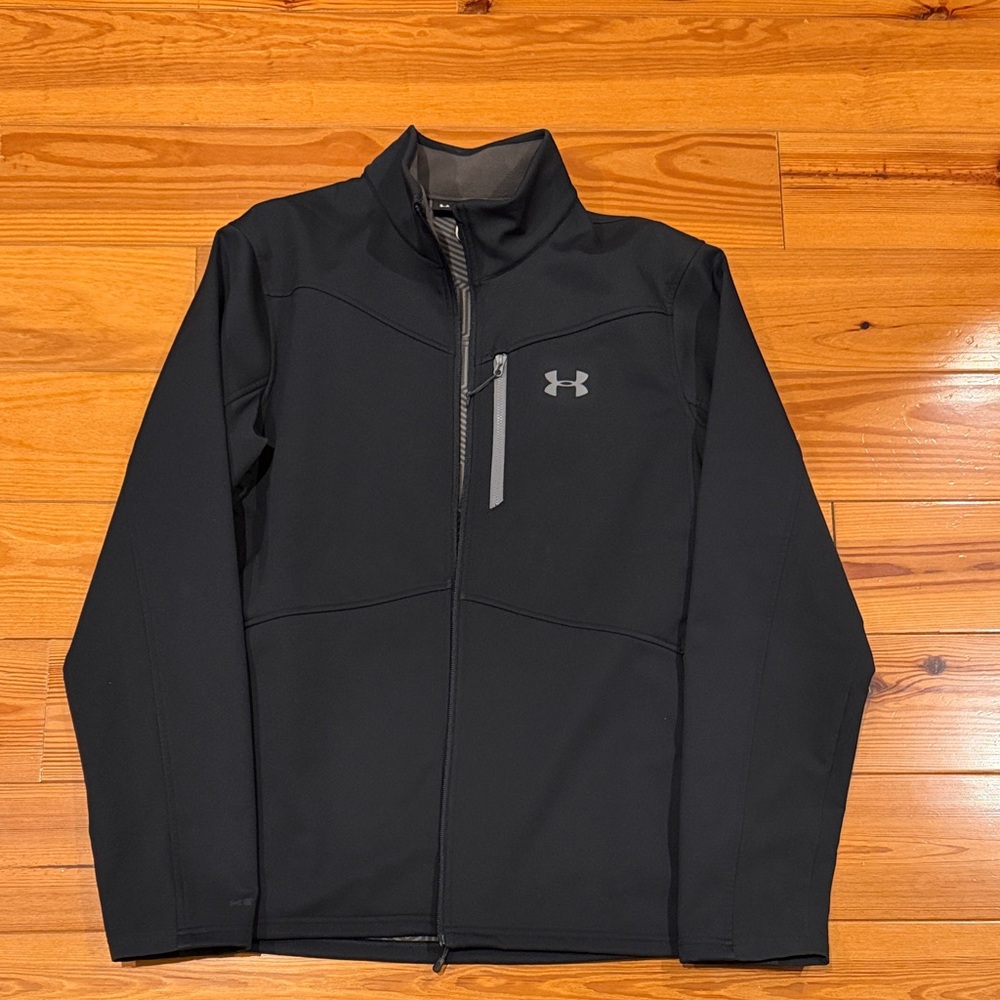Under Armour Men's Cold Gear Infrared Jacket Large Black